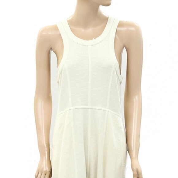Daily Practice by Anthropologie Seamed Wide-Leg Jumpsuit Dress SP NEW - Picture 7 of 9